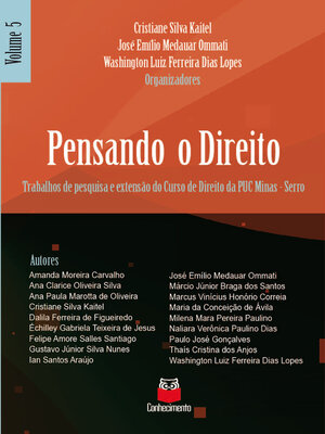 cover image of Pensando o Direito